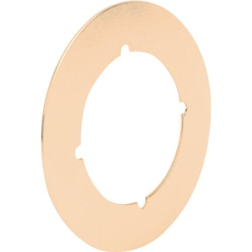 Prime-Line U 9524 3-1/2 In. Bright Brass Plated Backplate (2 Pack)