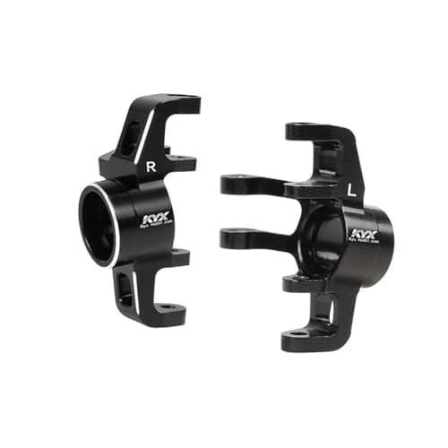 KYX Racing Aluminum Front Hubs Set Suspension Upgrades Parts Accessories for 1/18 RC Car ARRMA Granite Grom Mega