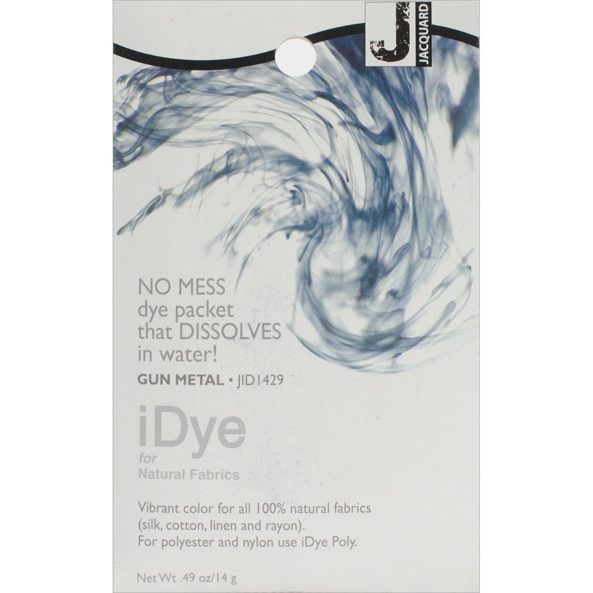 Jacquard iDye Fabric Dye 14 GramsGun Metal