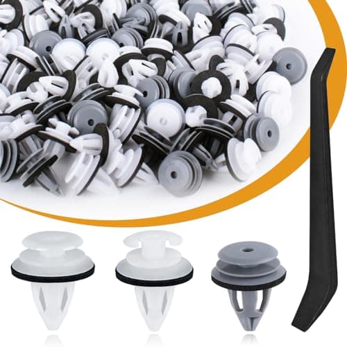 Xislet 120Pcs BMW Door Panel Clips Trim Retainer Clips Compatible with BMW 3 5 7 Series E36 E34 E38 E39 M3 X1 X3 X4 X5 X6 Replace 51411973500 51418224768 51418224781 51410407983 51430141025