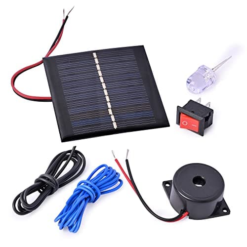ssp school science project working model solar alarm kit for students- Multi color