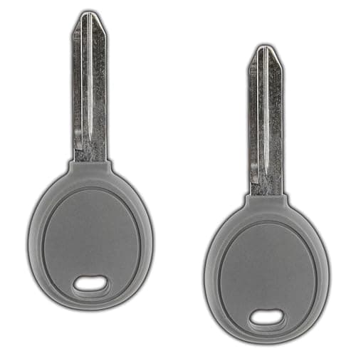 2x KeylessOption Car Key Replacement for 2000 2001 2002 2003 2004 2005 2006 Chrysler Sebring Town Country Dodge Caravan Durango Ram Jeep Cherokee Wrangler, Y160 4D 64, Programming Guide Included