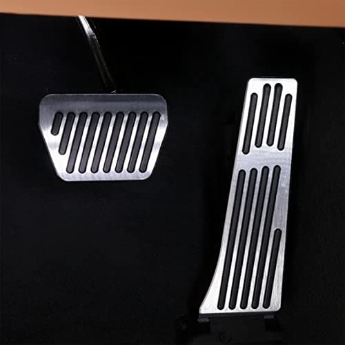 Jaronx Compatible with BMW Pedal Covers, No Drill Break Pedal Cover Anti-Slip Gas (1' F20/2' F22/3' F30 G20/4' F32/5' G30/6' F12 G32/7' G11 G12/X3 G01/X4 G02/X5 F15 G05/X6 F16 G06/X7 G07)
