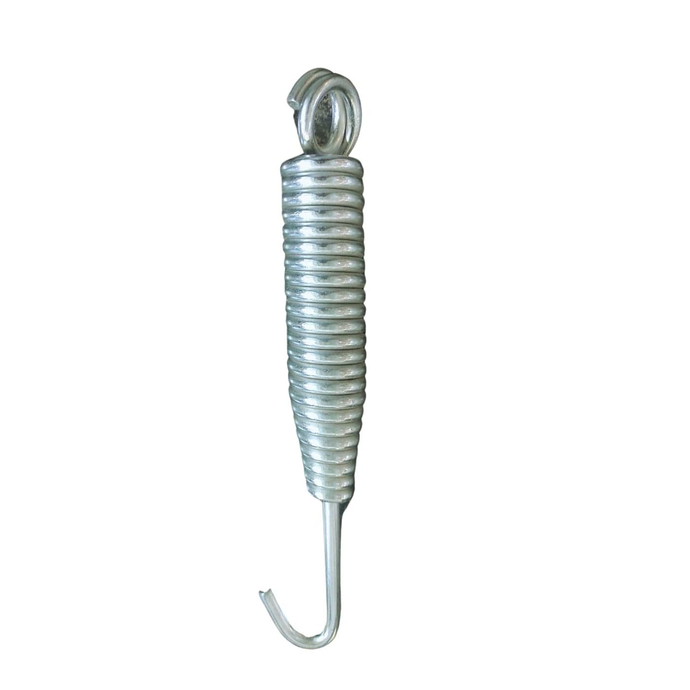 Faburaa Metal Heavy Duty Strong Swing Spring For Hanging Swing Hammock Chairs Porch Jhula With 150 Kg Capacity Spring_1 Silver