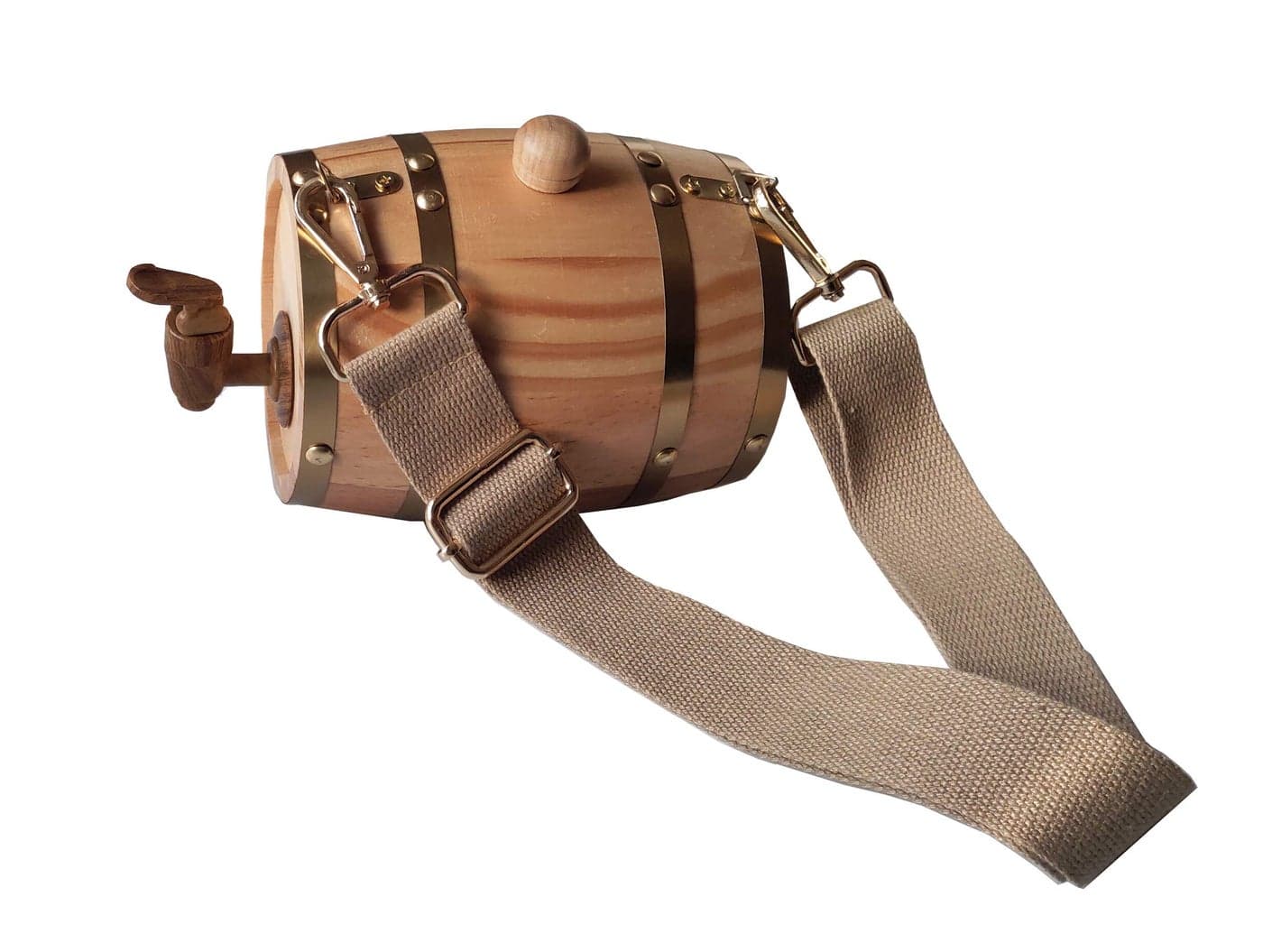st Bernard Rescue Barrel CollarWhiskey Barrel st Bernard kit Barrel Ornament12 Liter Size Keg with Adjustable Hoops for Saint Bernard 12 L