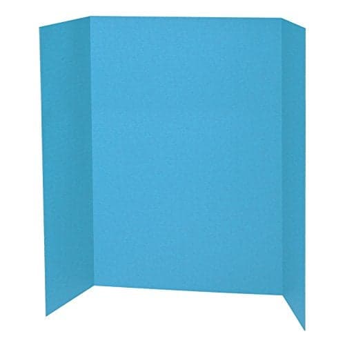 Pacon PAC3771 Presentation Board 48 x 36 Sky Blue