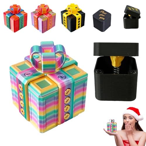 Valentines Day Gifts Annoying Gift Box with FingerScrew Gift Box PrankFinger GiftAnnoying Box for Birthdays Stocking Stuffers Office White Elephant Gifts