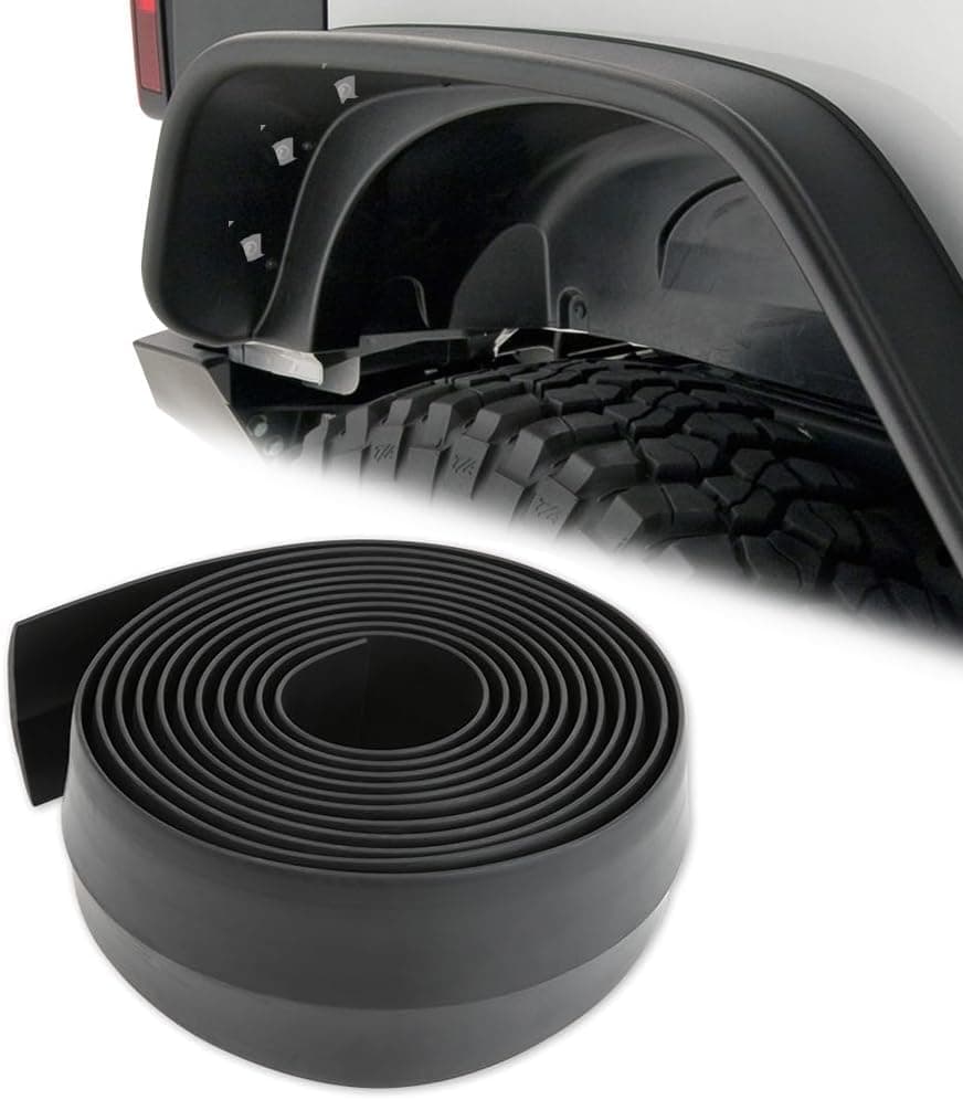 DREAMIZER 2" Flexible Rubber Wheel Arch - 3.2 Meters Roll, Easy Installation