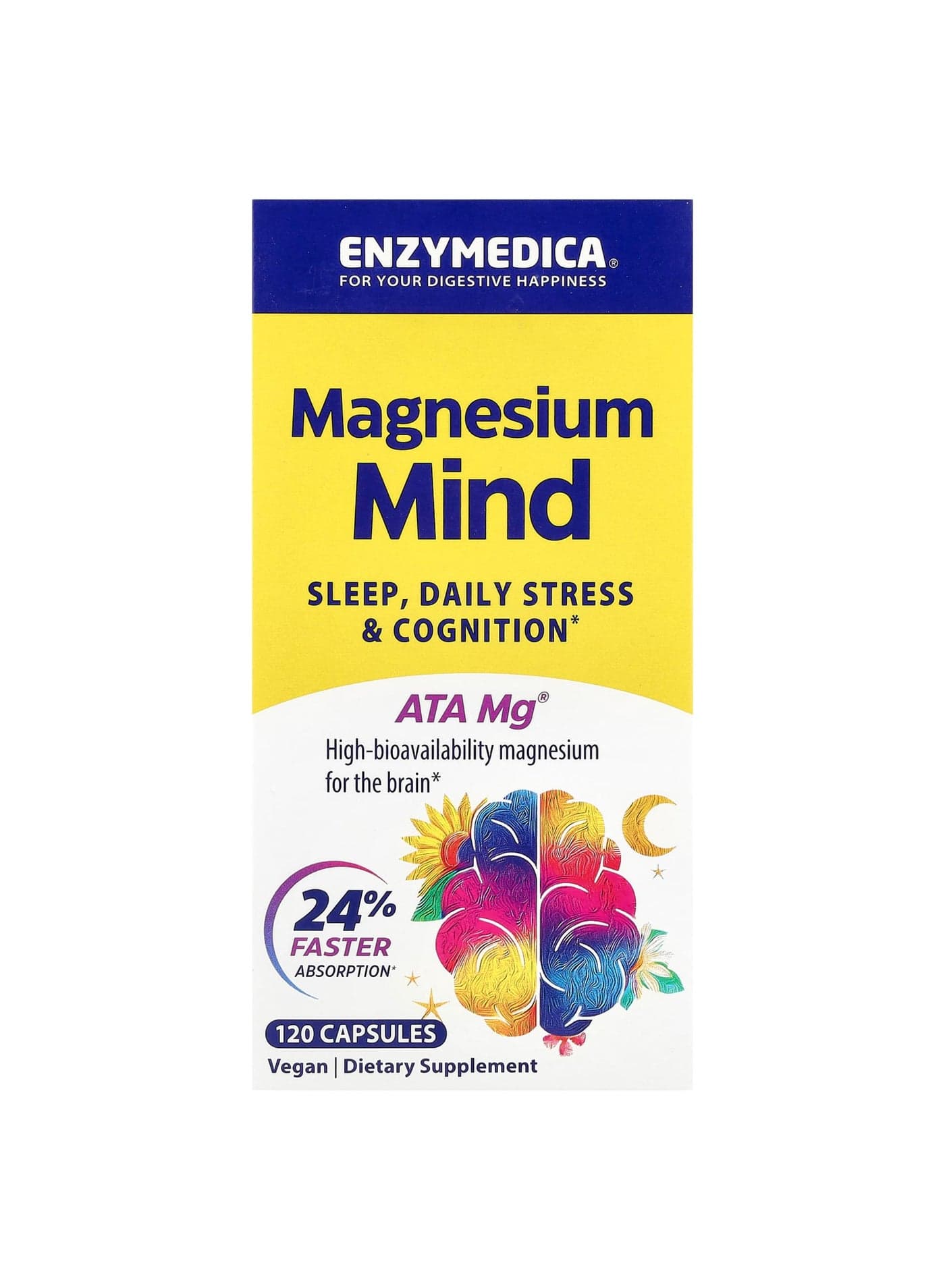 Magnesium Mind, 120 Capsules