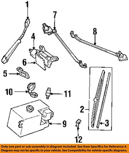 General Motors 89025062 Windshield Washer Pump
