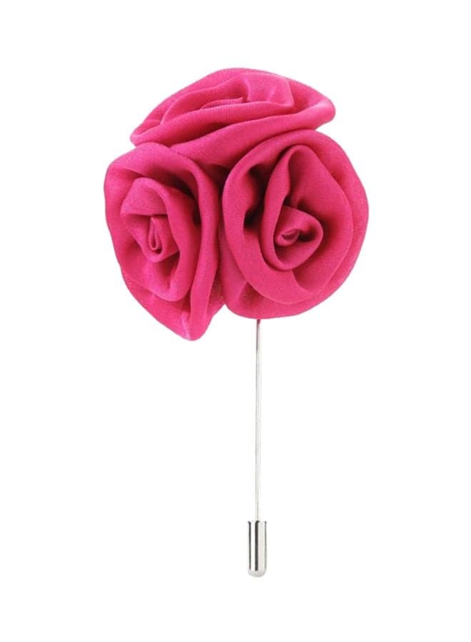 Lapel Rose Flower Brooch Pin Boutonniere