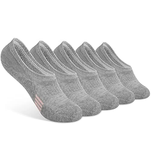 Gonii Womens No Show Socks Athletic Ankle Socks Cushioned Running Low Cut 5-8 Pairs