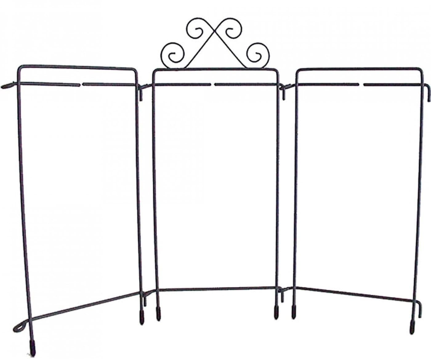 Ackfeld Manufacturing Table Stand Tri French Curl Display Grey