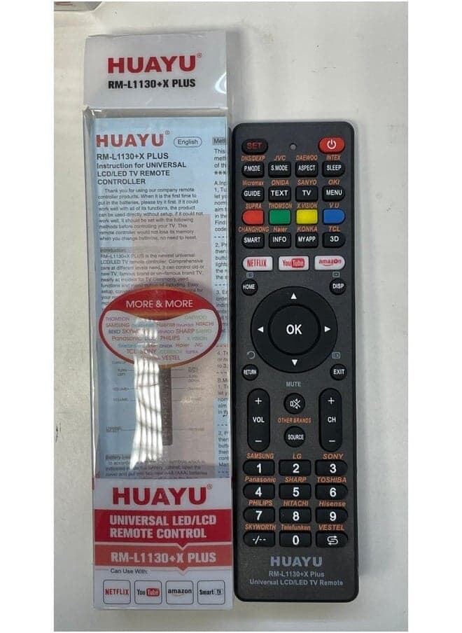 Huayu Lcd And Led Tv Remote Control