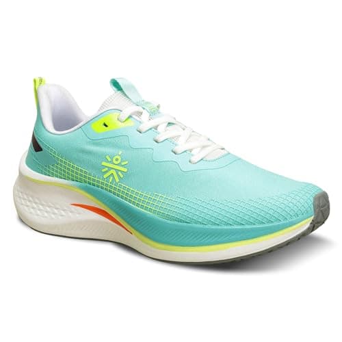 CULT Men's Zephyr Running Shoes, Enhanced Cushioning, Enhanced Grip, Lighweight, High Traction, Sports Footwear for Men (CS704231UK10_UK10_L.Green)