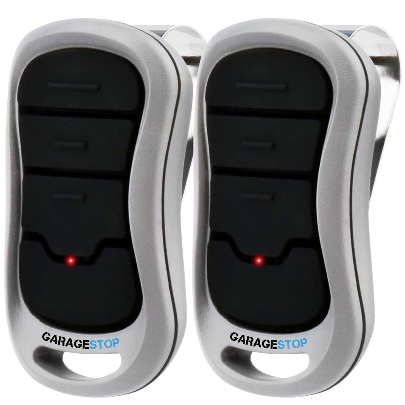 2X for Genie Intellicode Garage Door Remote G3TBX G3TR 3Button Genie Garage Door Opener Remote Replacement AutoSeek Dual Frequency 1997 to Present