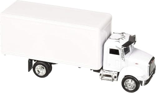 NewRay 15803D 1 43 Utility Peterbilt 335 Box Truck White
