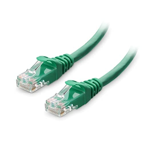 Cable Matters 10Gbps Snagless Cat 6 Ethernet Cable - 20ft, Cat 6 Cable, Cat6 Cord, Ethernet Cord, Green