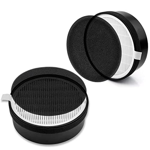LVH132 Replacement Filter for LEVOIT Air Purifier Replacement Filter LVH132RF Funmit 3in1 H13 True HEPA Filter Replacement 2 Pack