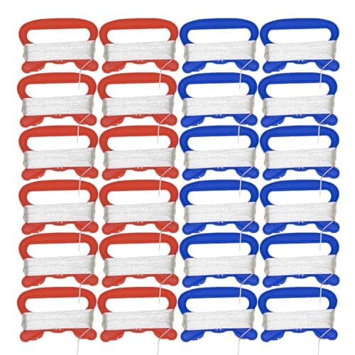 In the Breeze 3418 10 LB x 100 Twisted Kite Line 24 Pieces Bulk Kite Winders for Class Projects Summer Camps Group Activites