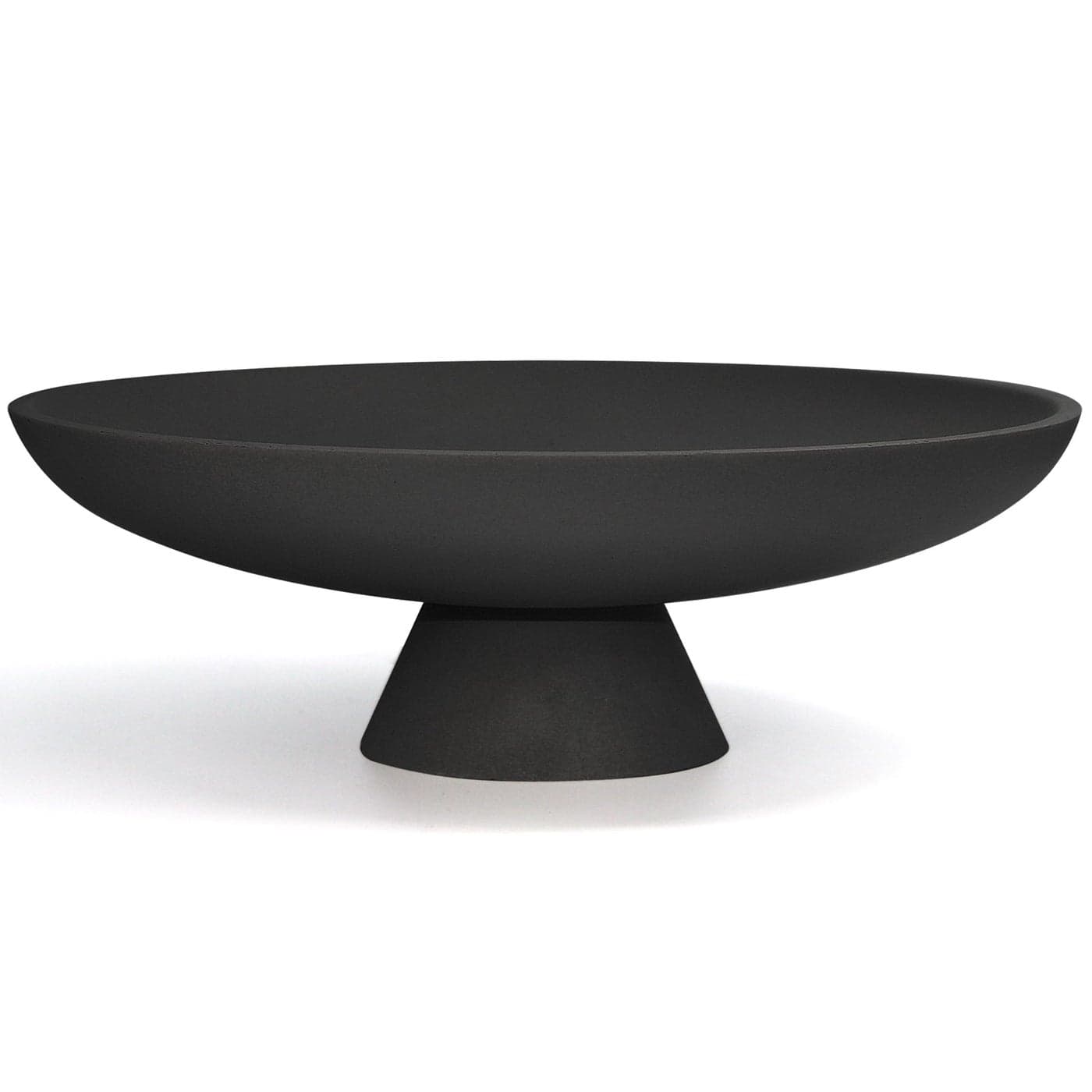 LIN CHUAN Large Decorative Bowl Modern Resin Pedestal Bowl for Home Decor Stylish Fruit Bowl for Kitchen Counter Chic Key Holder for Entry Table Beige