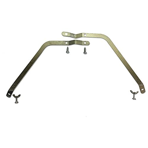 Boardwalk BWK119 0.5 in. x 12 in. Metal Handle Braces for 24 to 48 in. Floor Sweeps - Large