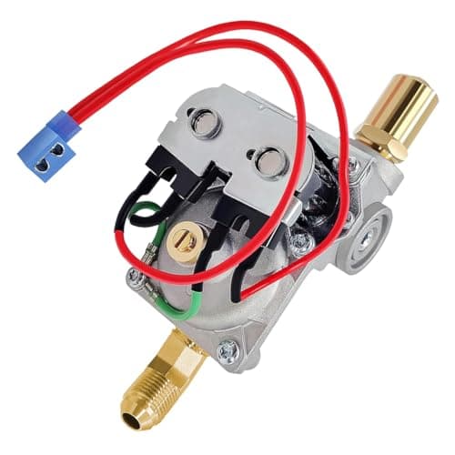 GC10A4E 92089 RV Water Heater Gas Valve Fits for Atwood 10 Gal Water Heaters with Rogers Solenoid RV Parts Replaces G101E G103E GC101E GC10A2E93844 93870 93321 92078