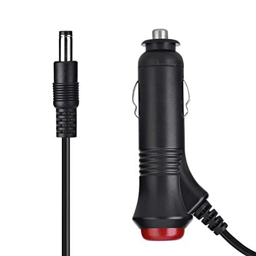 EKYLIN DC 5.5x2.1mm Car Charger 12V 12-Volt 24V 24-Volt Cigarette Lighter Power Supply Adapter Charger Cable for Car Truck Bus Van Boat