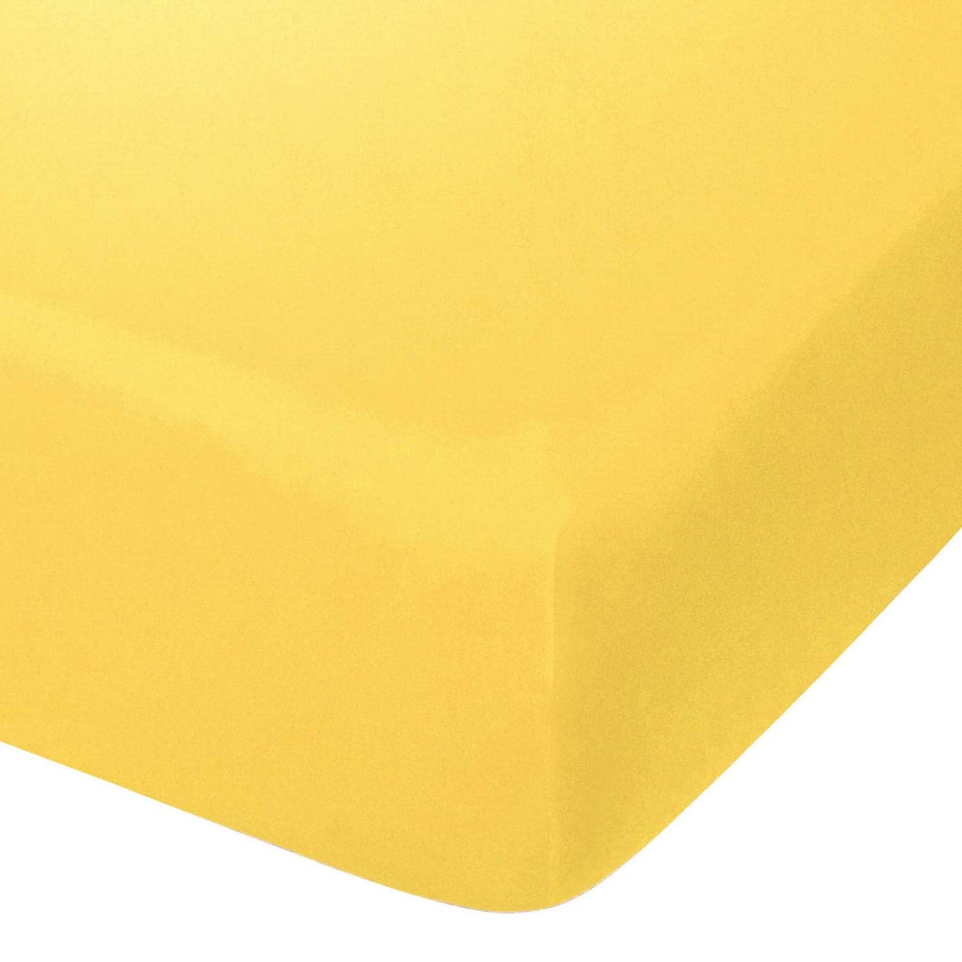NTBAY 100 Brushed Microfiber Fitted Crib Sheet Super Soft and Cozy 28x52 Crib Sheet for Standard Crib and Toddler Mattresses Boys Girls Unisex Yellow 28x52 Inches