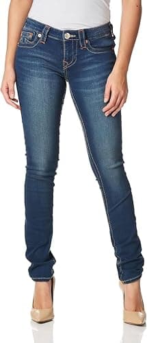 True Religion Women’s Stella Low Rise Skinny Fit Jeans – Women’s Jeans, Skinny Jeans for Women, Dreamcatcher, 28