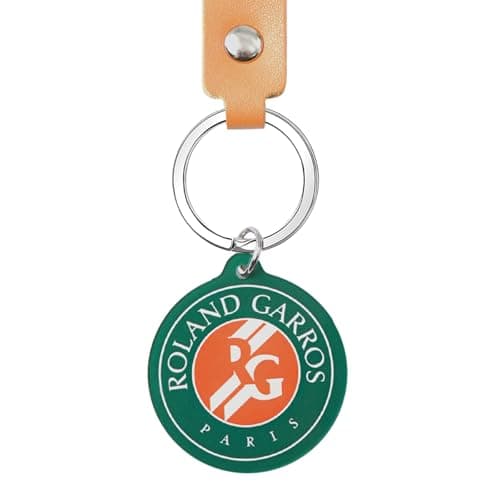 WILMIN Tennis Fans Keychain, Grand Slam Style, Sport Keychain for Tennis Lovers, Tennis Gift,Tennis Souvenir (RolandGarros, 1)