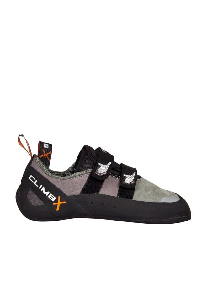 CLIMBX Rave Strap Climbing Shoe, Granite Grey