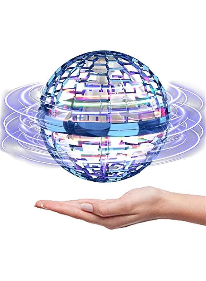 Magic Flying Orb Ball Toys with Lights,UFO Hand Operated Mini Drones,Cosmic Globe Hover Ball, Boomerang Summer Outdoor Toys,Coolest Birthday Gifts for 6 7 8 9 10+ Year Old Boys Girls Teens