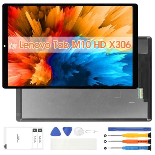 LCD Display for Lenovo Tab M10 HD Screen Replacement for Lenovo Tab M10 HD TB-X306 X306F 10.1 inch Touch Screen Digitizer Glass Assembly with Repair Parts