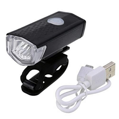 FASTPED ® USB Rechargeable Waterproof Cycle Light - High 300 Lumens Super Bright Headlight for Bicycle