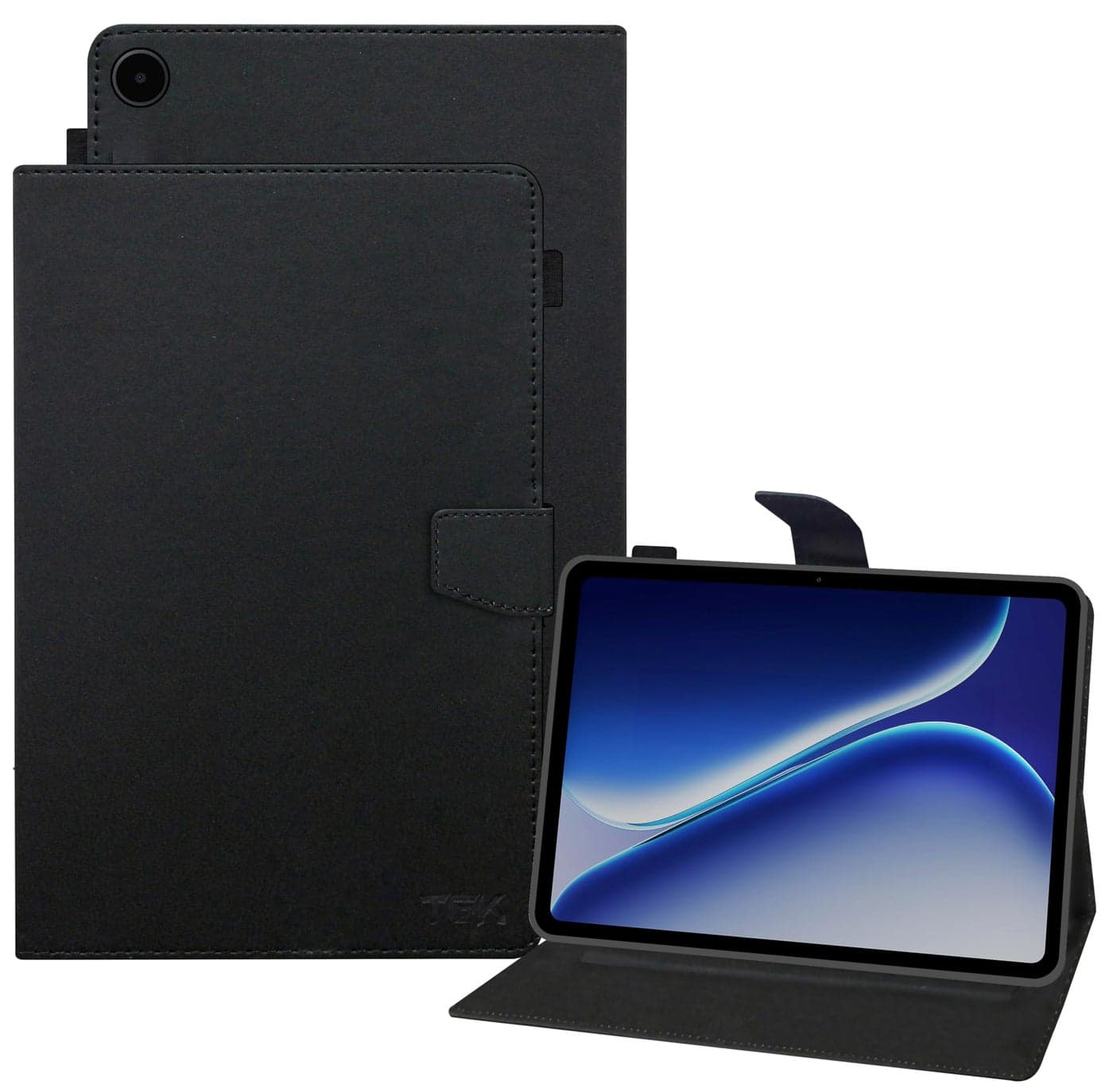TGK Flip Cover Case for OnePlus Pad Go 2 12.1 inch Tablet Executive Leather Built-in Pencil Holder (Black)