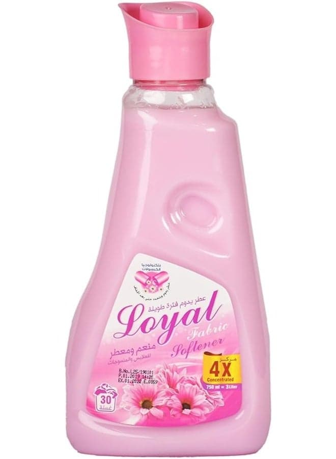 Loyal Fabric Softener with Fragrance, 750 ml - Pink