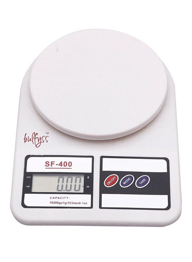 Digital Kitchen Scale White standard