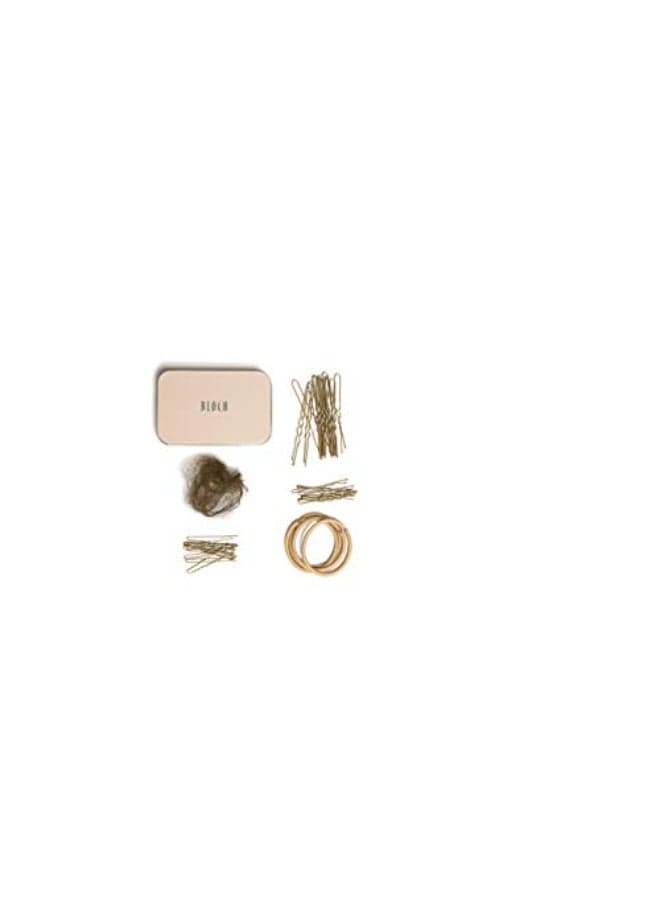 Bloch Dance UnisexAdults Hair Kit Caramel one