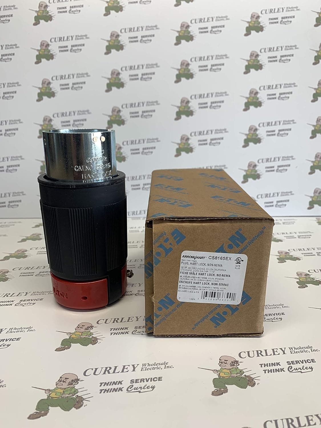 CS8165C 50A Locking Plug 480V 3P4W Cooper CS8165C