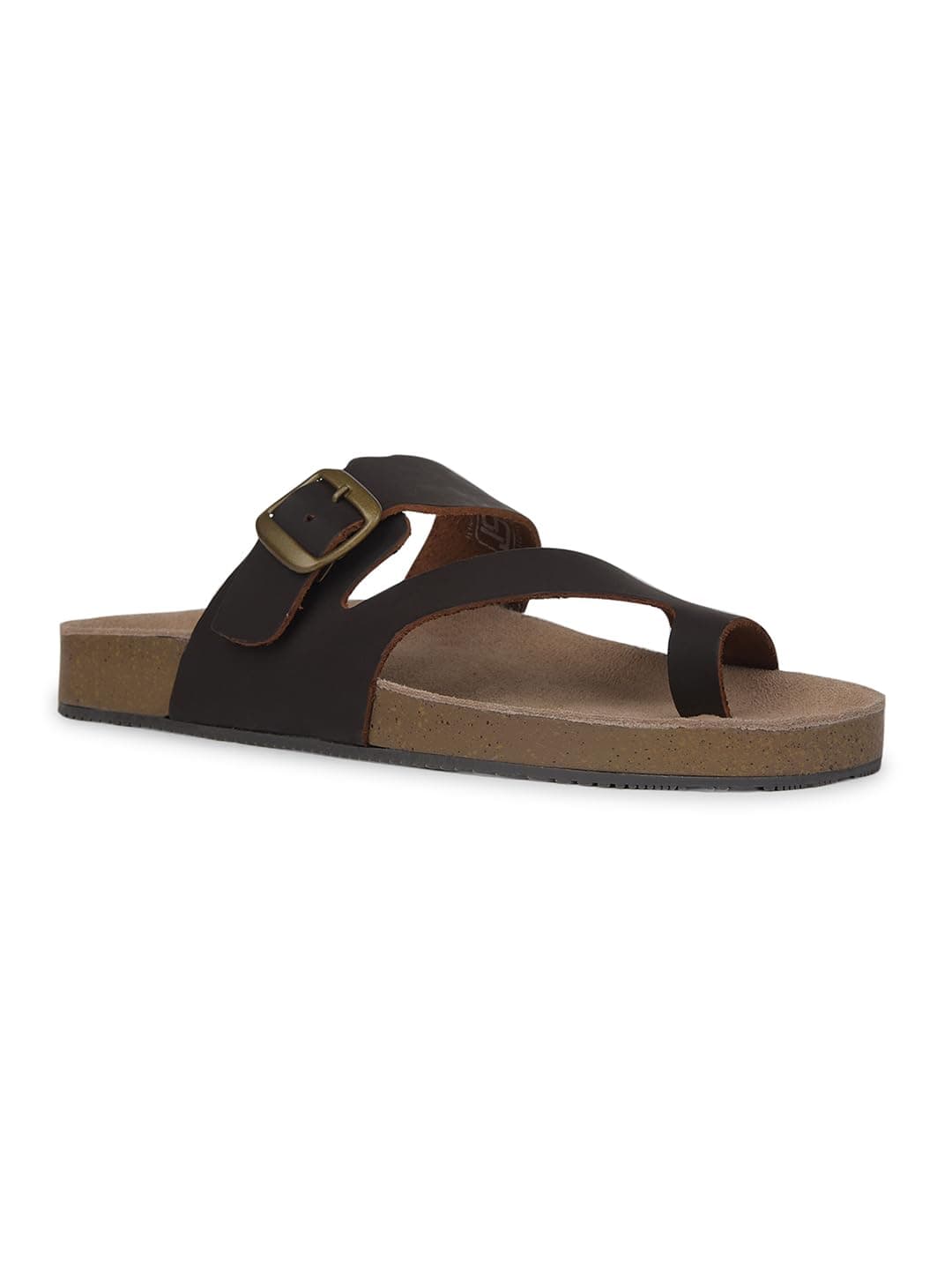Bata Bio Toering Men's Dark Brown Sandals - 9 UK (8734007)