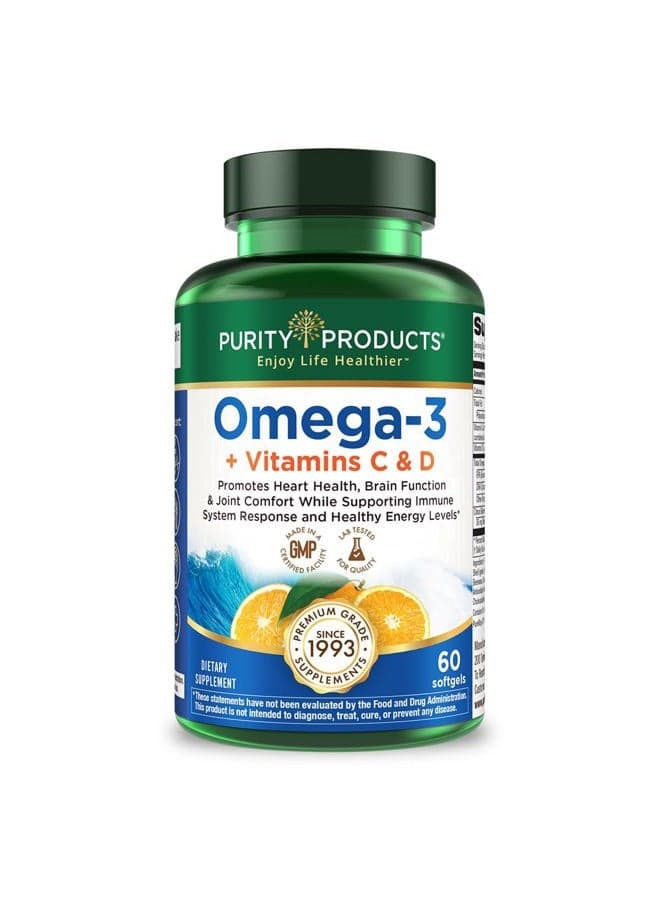 Omega-3 Plus Vitamin C and D