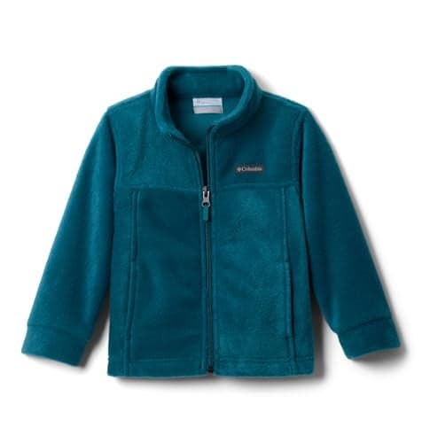 Columbia Youth Boys Toddler Steens Mountain II Fleece Jacket, River Blue, 3T