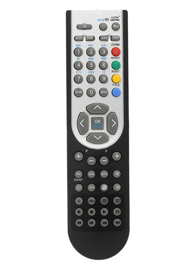 Remote Control For Oki Plasma Smart Tv Black Silver