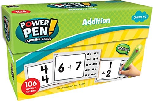 Teacher Created Resources Power Pen Learning Cards: Addition (TCR6456), Medium