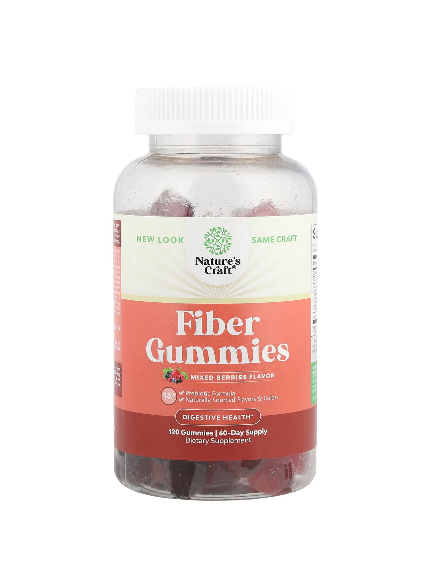 Fiber Gummies, Mixed Berries, 120 Gummies