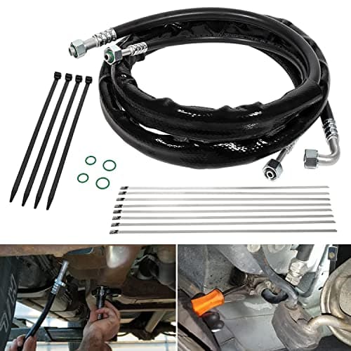 C4677 Rear Aux AC Line Set Air Conditioning Hoses Fit for 20082011 Dodge Grand CaravanCaravanChrysler Town Country Minivans18PCS