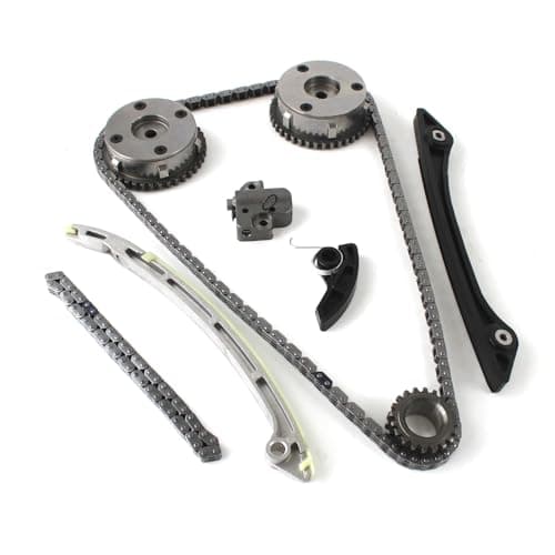 ZDKK Timing Chain Kit+2 VVT & Oil Pump Chain FIts for Range Rover 2.0L for Evoque 2.0L Engine CJ5E6C524AD CJ5E6C525AD LR050849