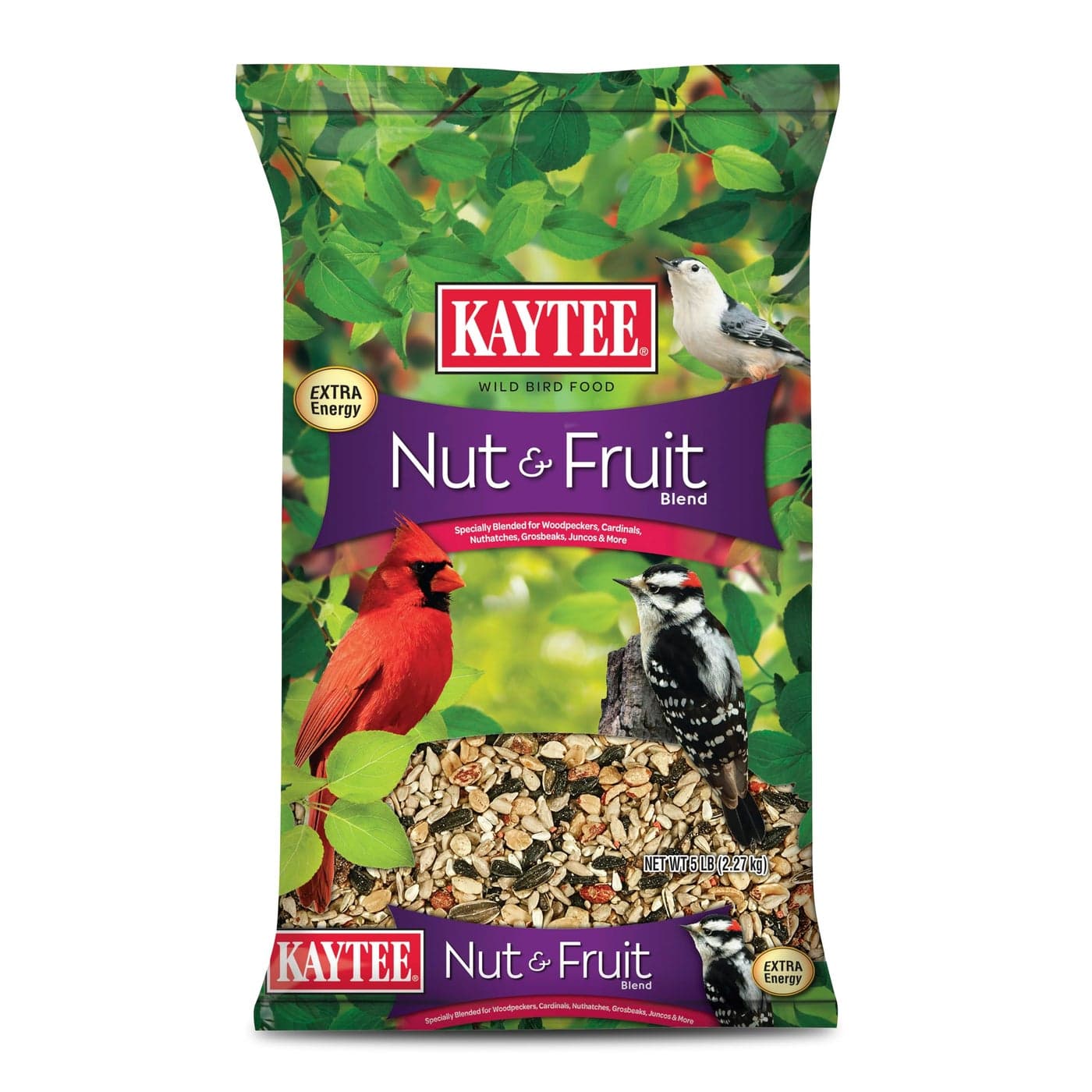 Kaytee Nut & Fruit Wild Bird Seed, 5 lb
