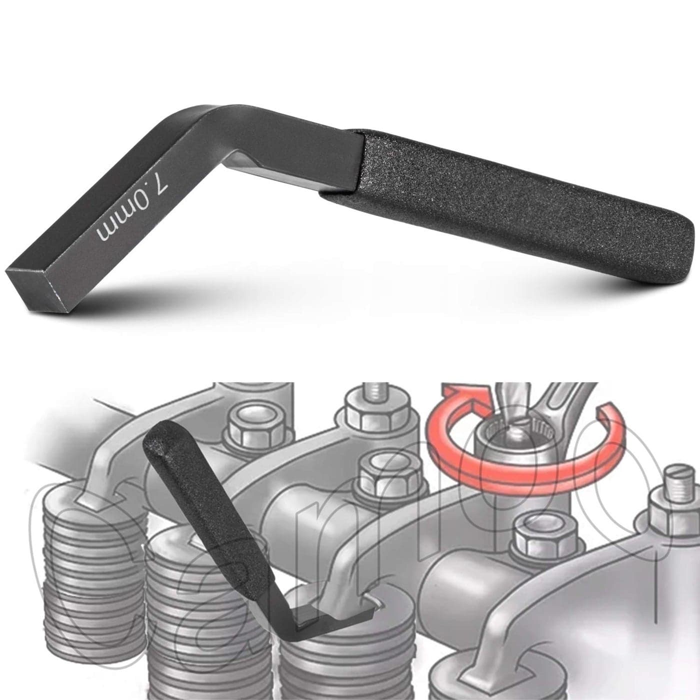 Camoo 7MM Engine Brake Adjustment Tool for Cummins ISX